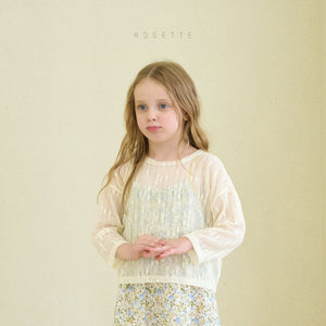 Chloe Lace Mesh Top 클로이 레이스 메쉬탑
