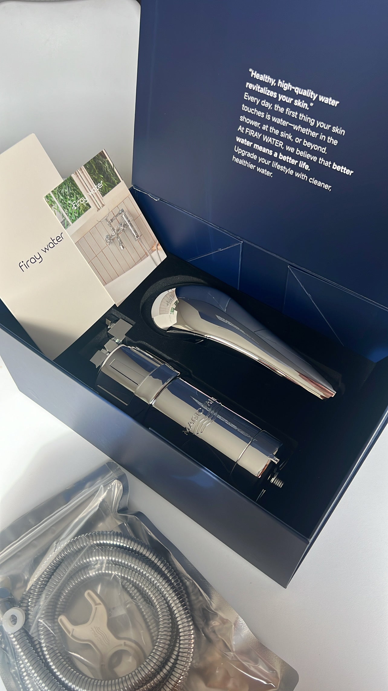 Firay Water Magicfall Premium Water Purifier/Softener Shower Set 피래이워터 매직폴 프리미엄 정수/연수기 샤워세트