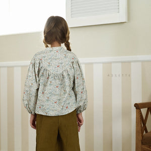 Rabbit Flower Blouse 레빗 플라워 블라우스