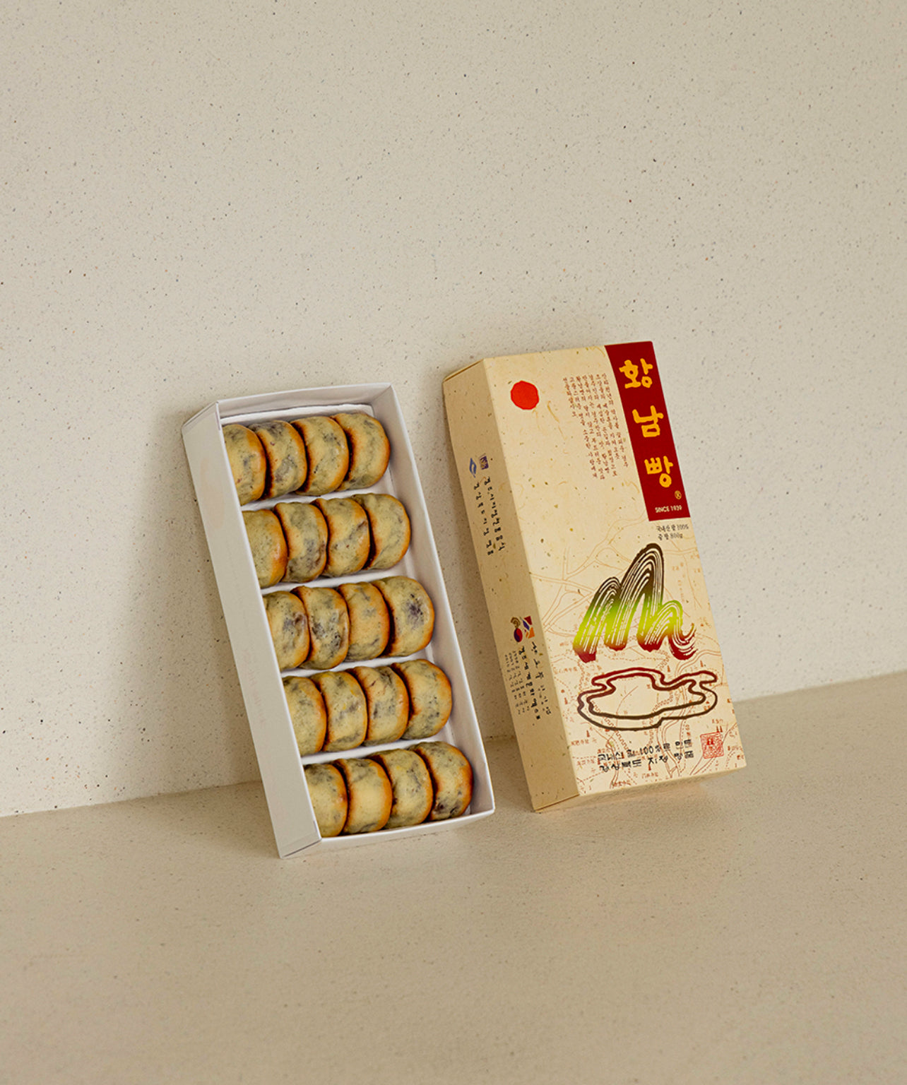 [Shipping to Korea/고국배송] Premium handmade red bean bread 경주 대표 수제 팥빵 황남빵 [20/30 pieces]