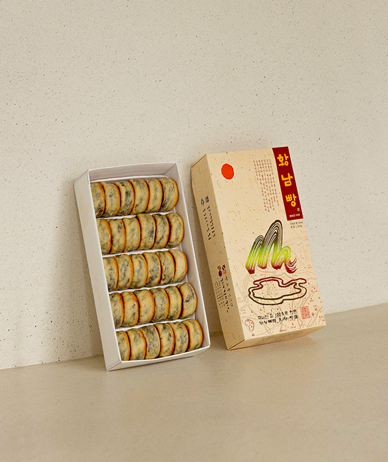 [Shipping to Korea/고국배송] Premium handmade red bean bread 경주 대표 수제 팥빵 황남빵 [20/30 pieces]