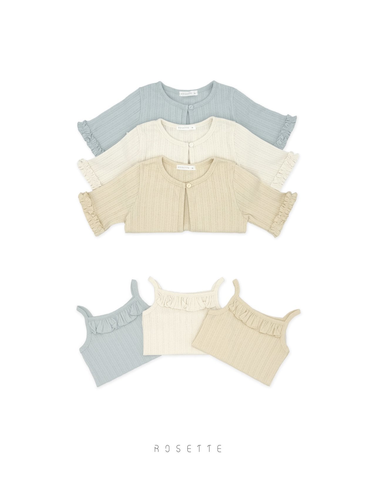 Yogurt Tank Top Set 요거트 나시 Set