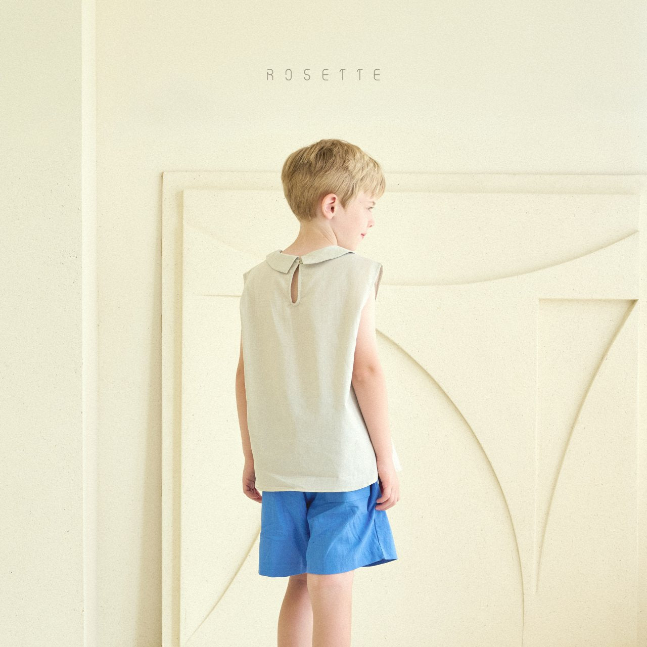 Norton Sleeveless Round Collar Top 놀튼 둥근카라 탑