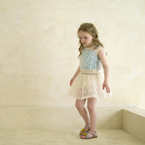 Dahlia Organza Pattern Skirt 달리아 오간자 패턴 스커트