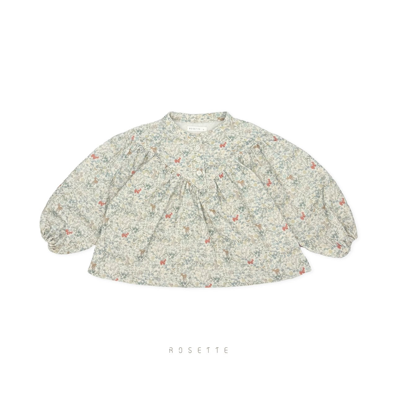 Rabbit Flower Blouse 레빗 플라워 블라우스