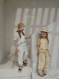Vanilla Top and Pant Set 바닐라 상하세트
