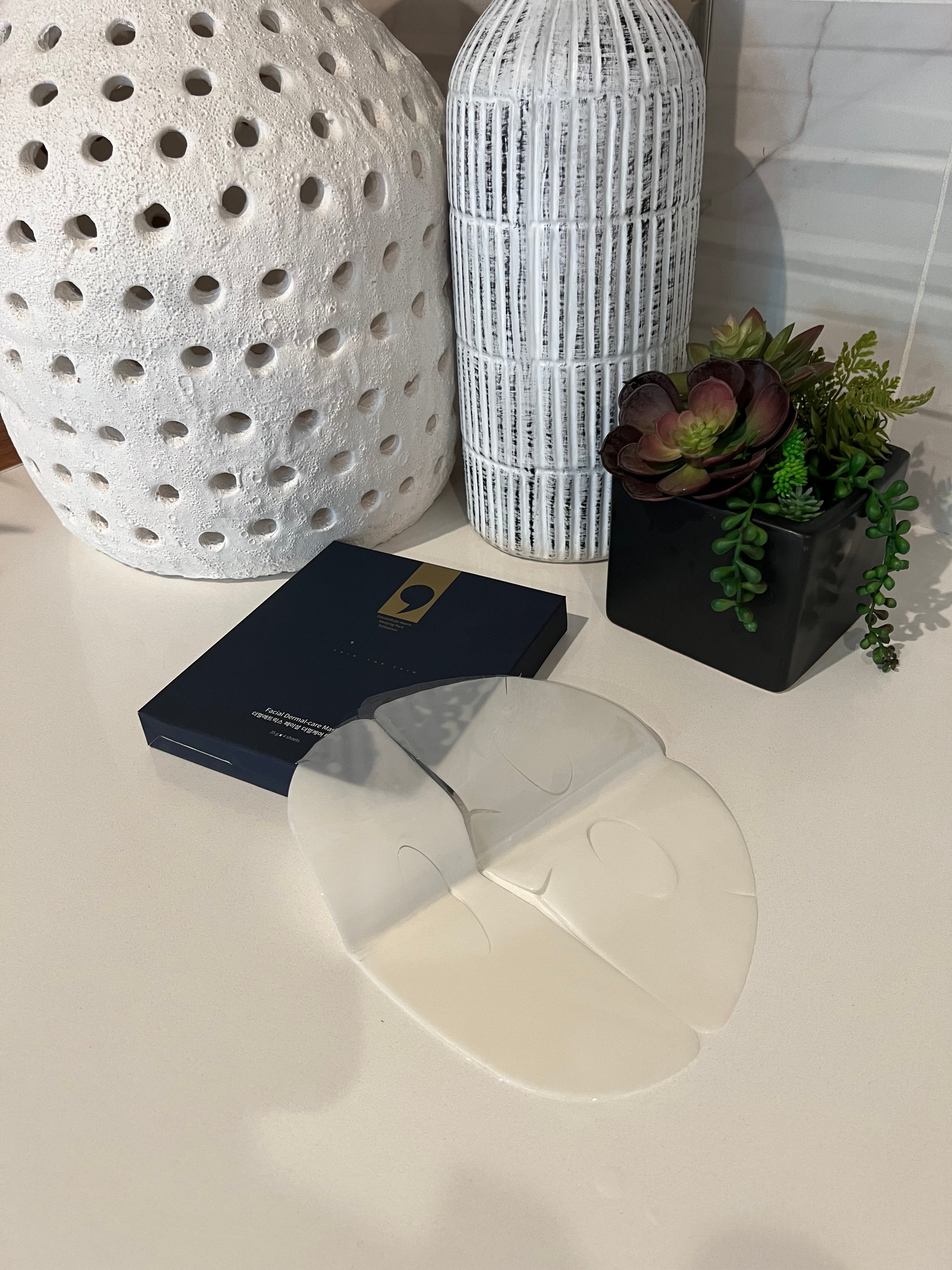 Facial Dermal-care Collagen Mask 더멀케어 콜라겐 마스크 [8+6 Box/56 Sheets]