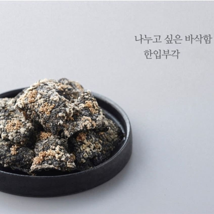 [Pre-Order] Bugak (Seaweed Sweet Rice Snack) 한입부각 65g